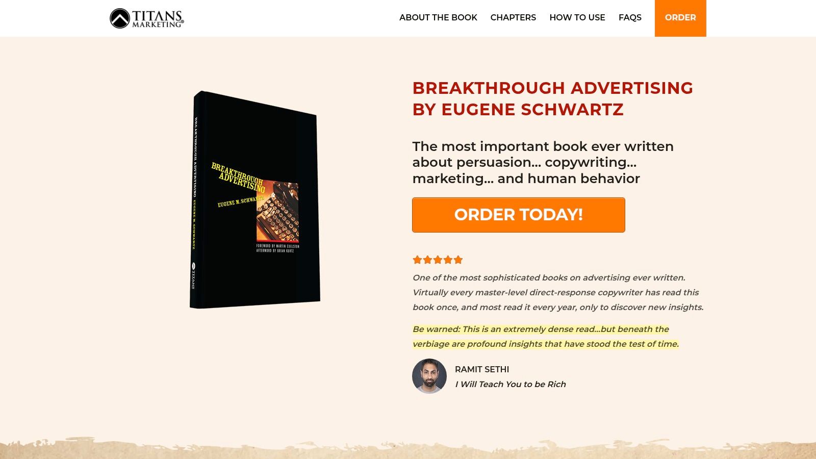 Breakthrough Advertising, Eugene M. Schwartz