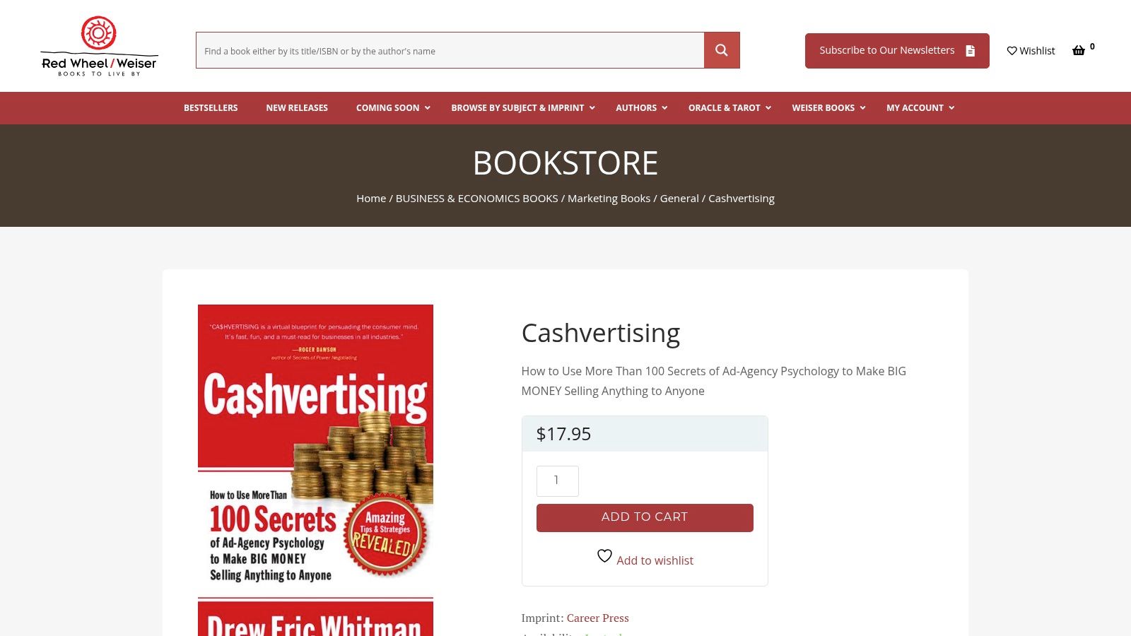 Ca$hvertising, Drew Eric Whitman