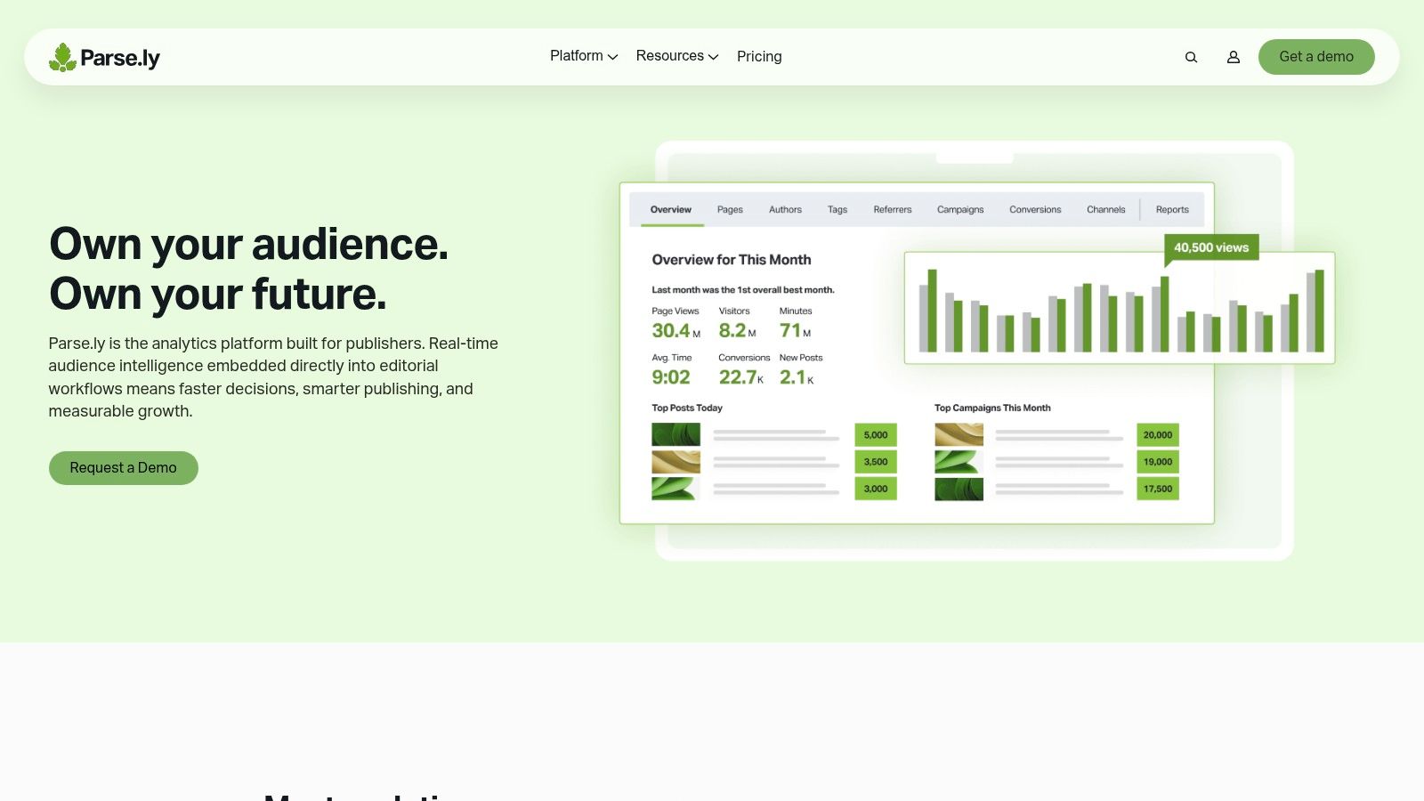 Chartbeat (including Tubular)