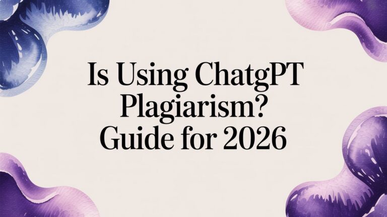 Is Using ChatGPT Plagiarism? Guide for 2026