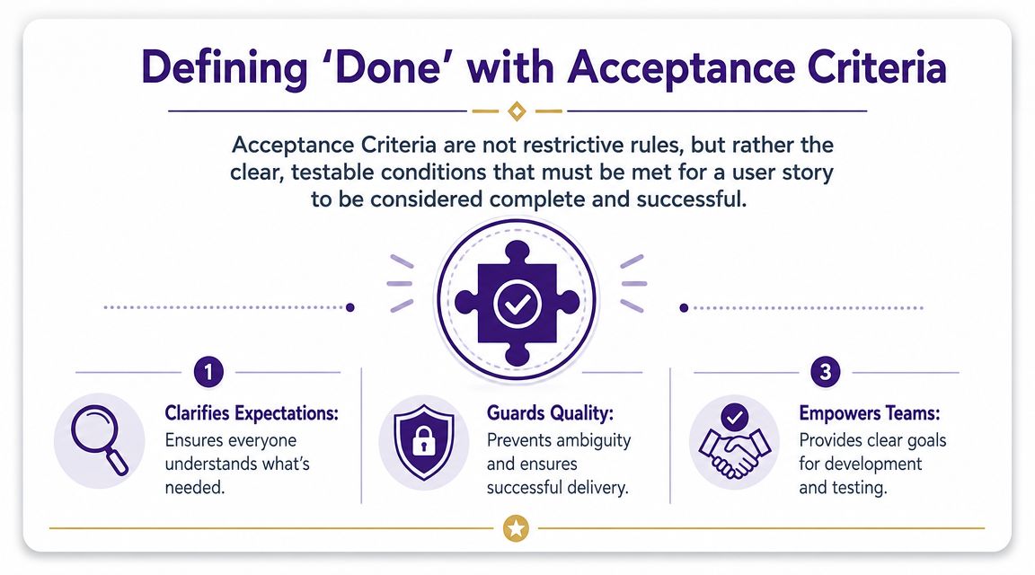 Defining 'Done' with Acceptance Criteria