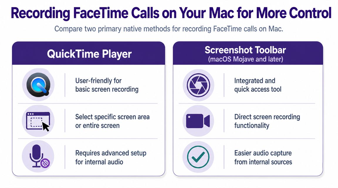 Recording FaceTime Calls on Your Mac for More Control