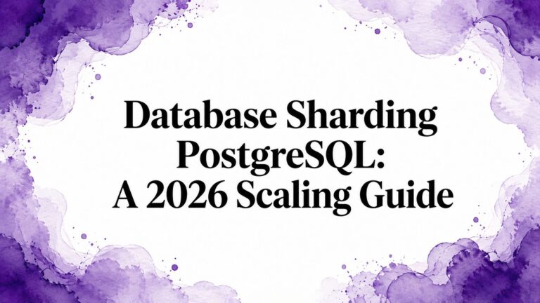 Database Sharding PostgreSQL: A 2026 Scaling Guide