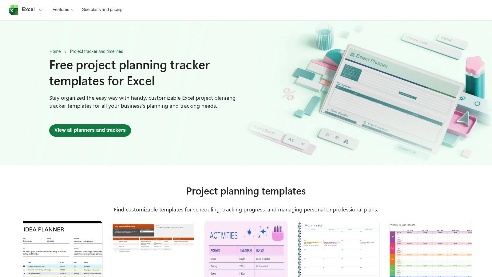 Microsoft Create – Health & Habit Tracker Templates (Excel / Word)