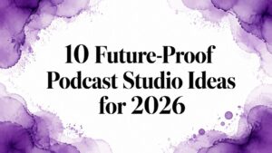 10 Future-Proof Podcast Studio Ideas for 2026