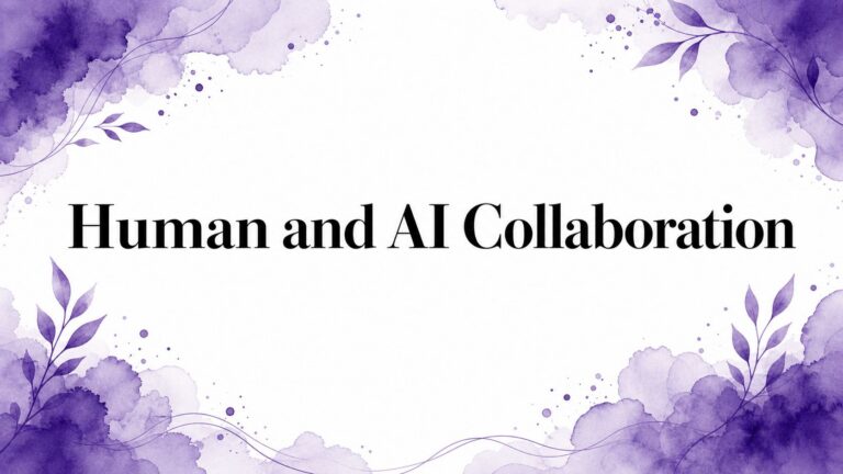 Human and AI Collaboration
