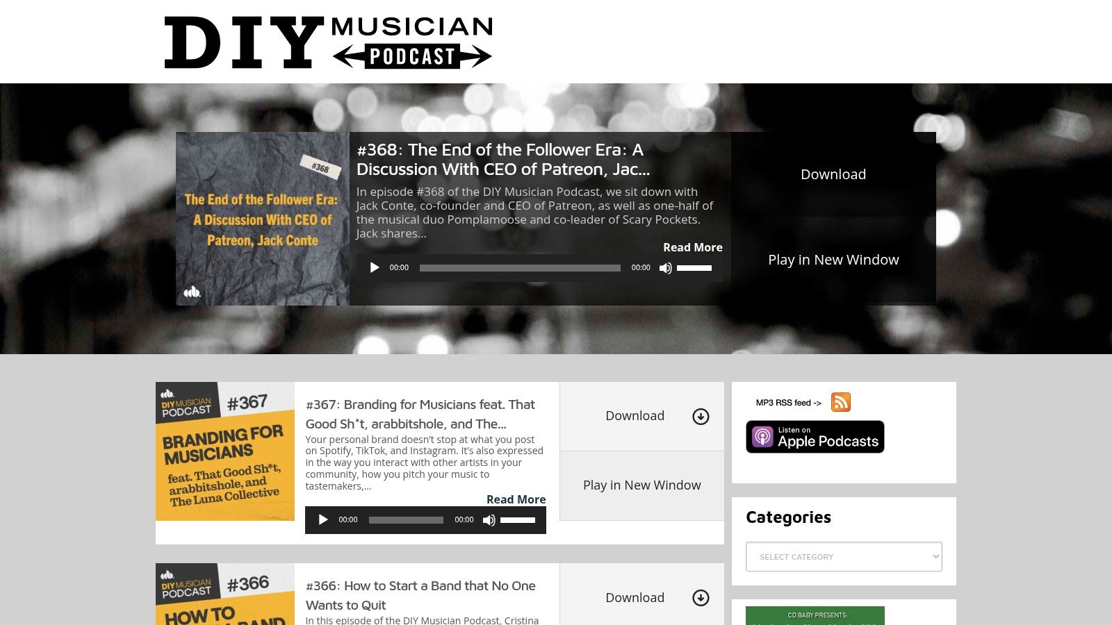 DIY Musician Podcast (CD Baby)