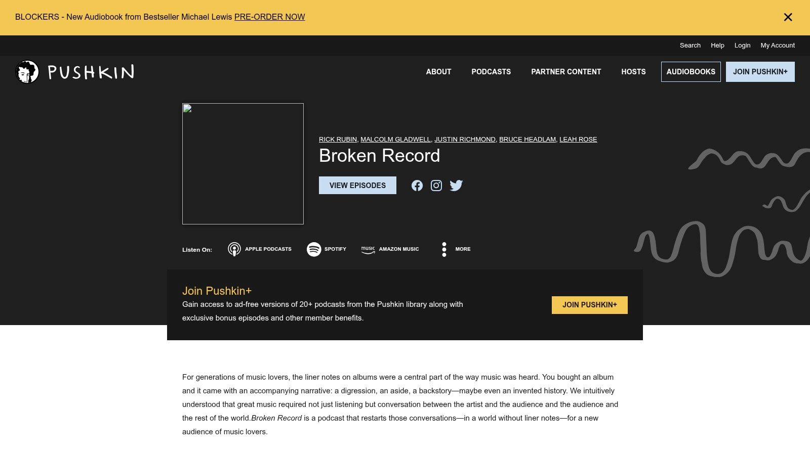 Broken Record (Pushkin Industries)