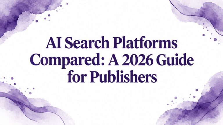 AI Search Platforms Compared: A 2026 Guide for Publishers