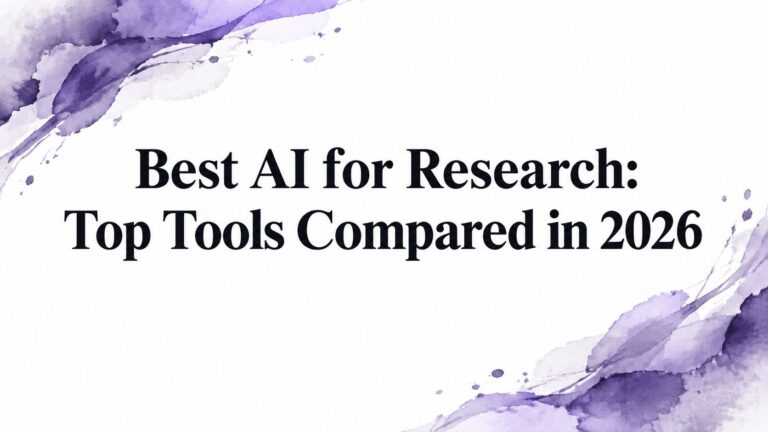 Best AI for Research: Top Tools Compared in 2026