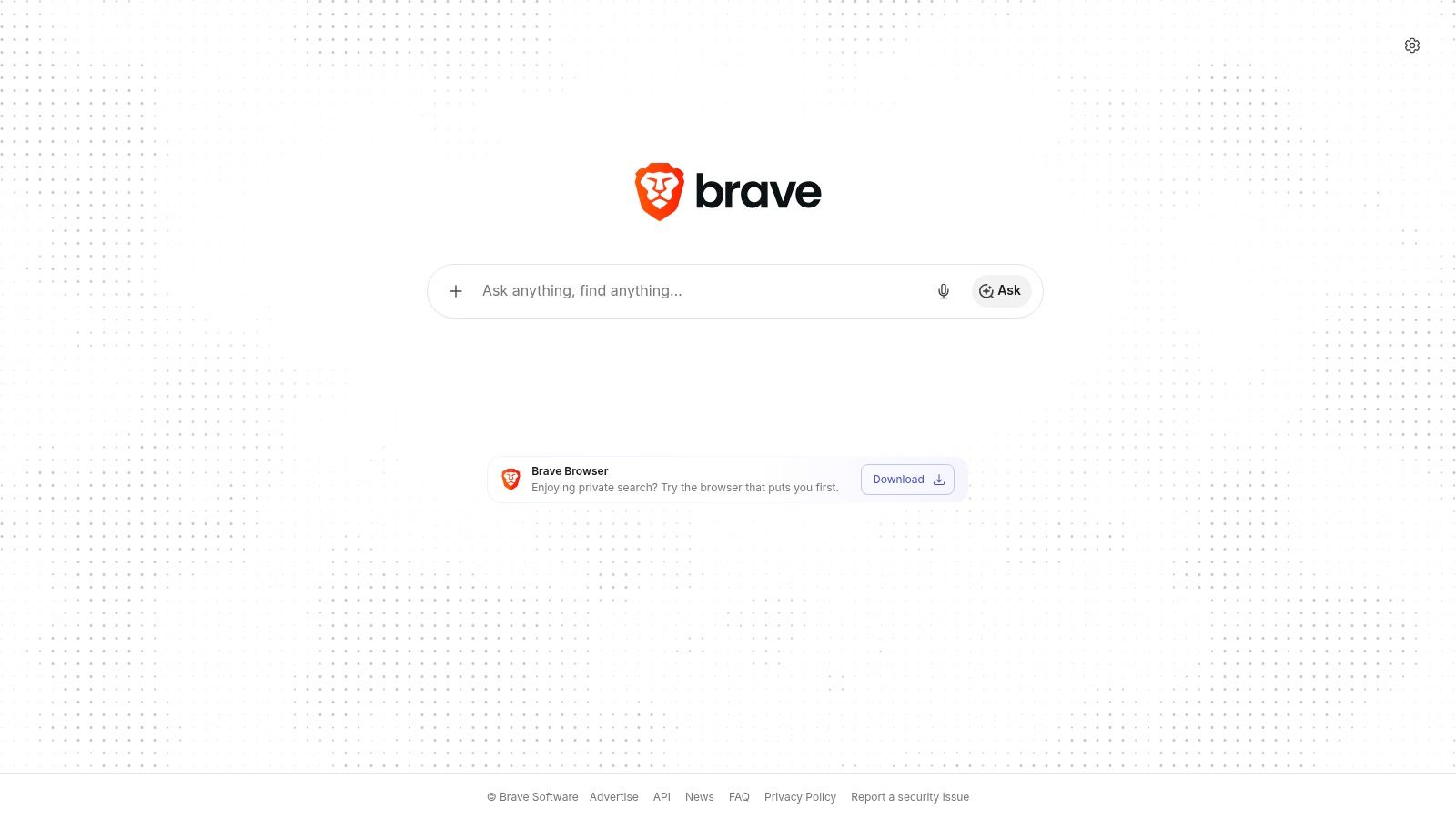 Brave Search with AI Answers
